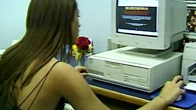 Green eyed beauty TS fed up with cock