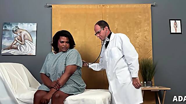 DR PORNO: Anal Exam Fuck With BBW Tgirl ABRIDGED
