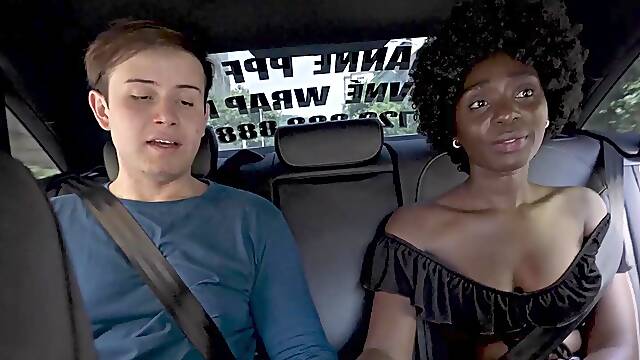 Fucking Busty Ebony Zaawaadi While Cucking Her Man