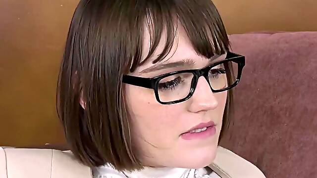 TS Claire Tenebrarum Seduced & Facialized By Tattooed Stud