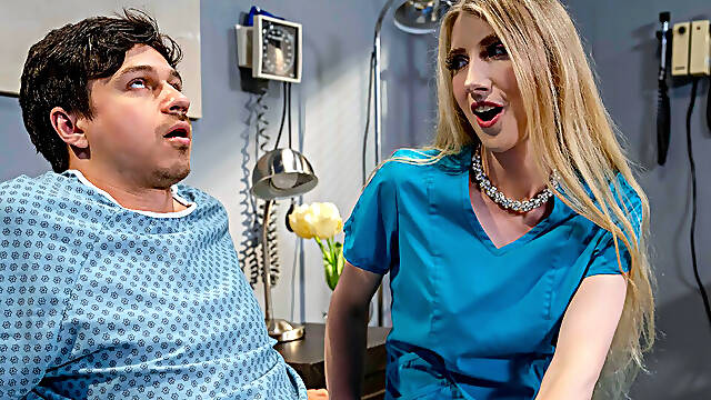Busty Trans Nurse—Hard Treatment