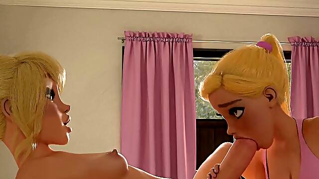 Exclusive 3D Futa Stepsister Crush