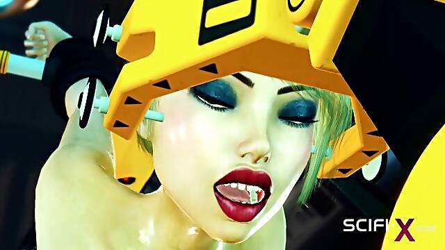 Scifi-X featuring princesss sweaty action