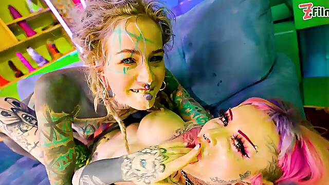 Foursome Anal Mayhem - Double Hole Penetration, ATM and Facial
