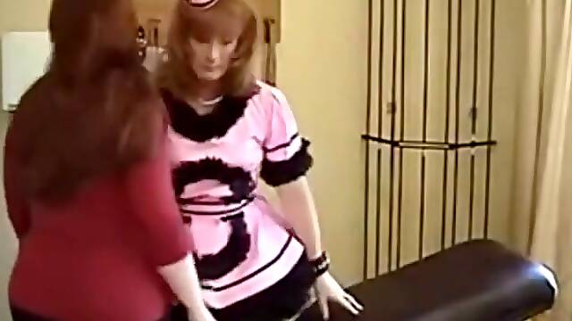 Femdom sissy strapon training