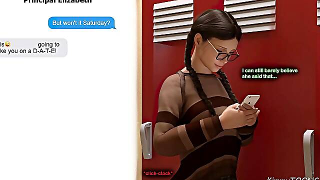 Date With Principal part 1 - Mother Id Like To Fuck Caught Deepthroating shy Futanari Teenagers...