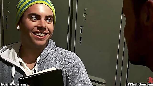 Shemale Porn Video Shemale Teacher Anal Fucking Student Hard Indoors