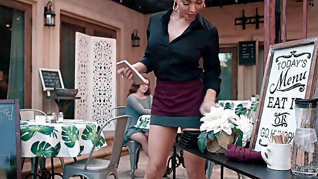 Peaceful day at restaurant turned into love