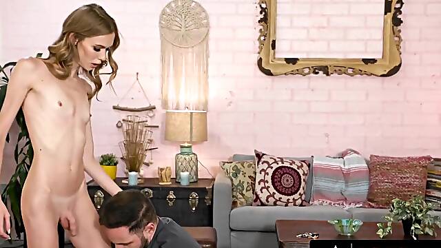 Satans Nasty Trans Sandwich With 2 Beauties And A Bunch Of Dual Penetrations