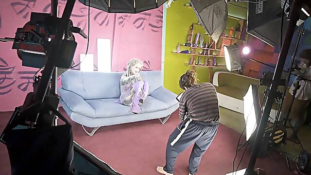 Time lapse bts from setup to accomplish