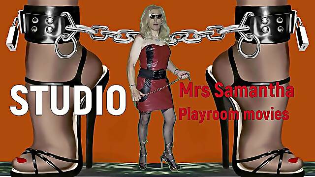 Mrs Samantha dressing up