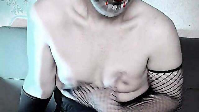 Zombie Femboy Rises: Gothic Mini Miniskirt Allurement