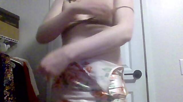 Round trans angel striptease in flower sundress - Dangerous - Kardinal Offishall