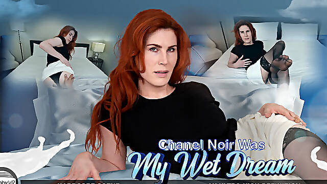 GROOBYVR - Redhead Chanel Noir Fantasy Comes To Reality