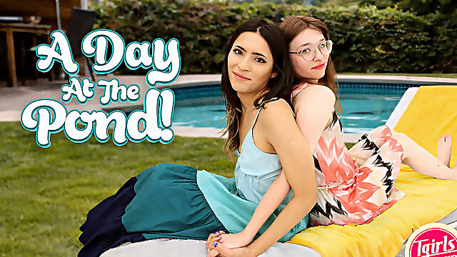 TGIRLS PORN - A Day At The Pond!