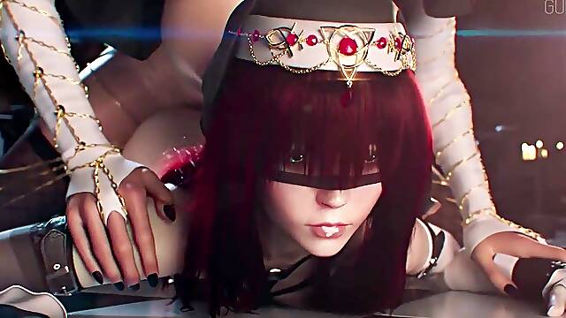 Nun debauchery 3d animations