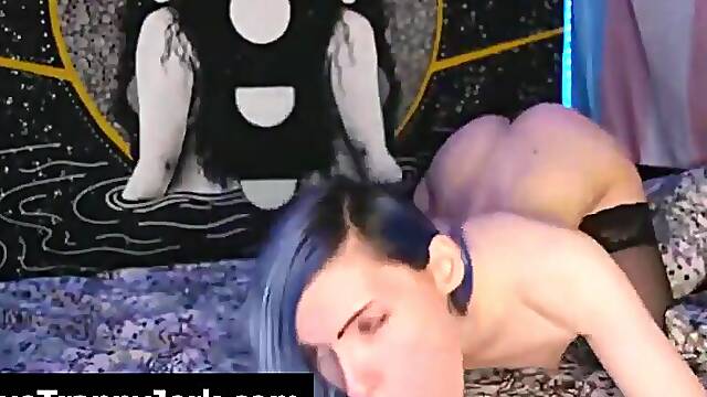 Cute college female on cam