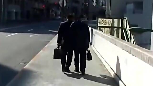 Japanese suit man fucking5