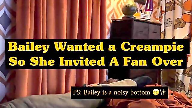 Recieves Creampie From A Fan With Bailey Jay