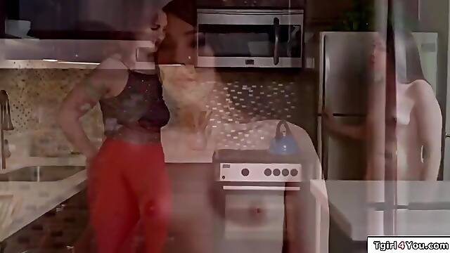 Big T And Kasey Kei In Nudist Ladyboy Fucks Neighbor