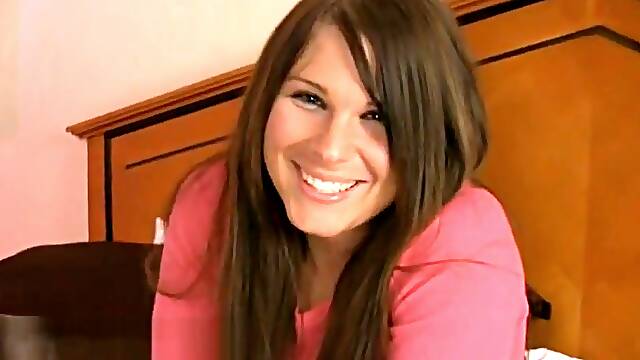 Teen tgirl interview and masturbation