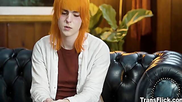 Holly Wood, Jean Hollywood And Casey Calvert - Trans Patient Fucks Her Doctor Doctor Casey, Is With Her Next Client, Jean Is Struggling With Their Gender Identity So Doctor Casey Is Always On Her