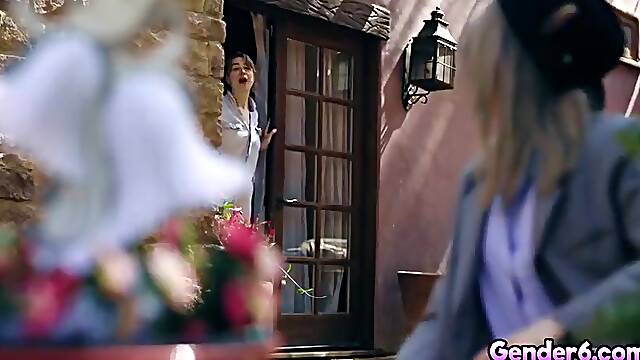 Transgender Bride Fucked Pretty With Korra Del Rio And Lola Fae