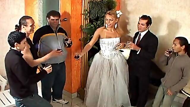 Tranny bride sex after wedding