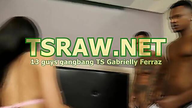 Gabrielly Ferraz In Thirteen Friends Gangbang Ts