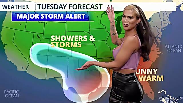 Weather Girls Cum Drizzle - Dante Colle And Domino Presley