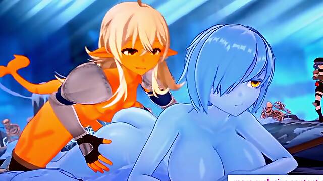 Slime X Shark Girls Animated Hentai Futanari Porn - Hentai Anime And Slime Girl