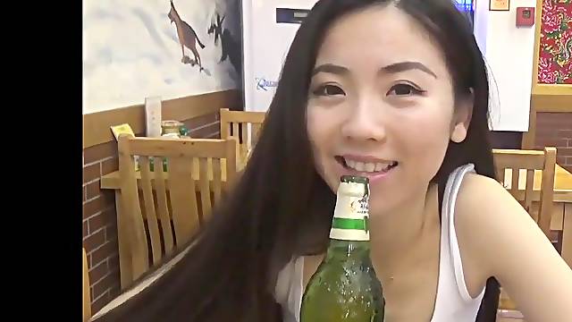 Chinese Cutie With White Man