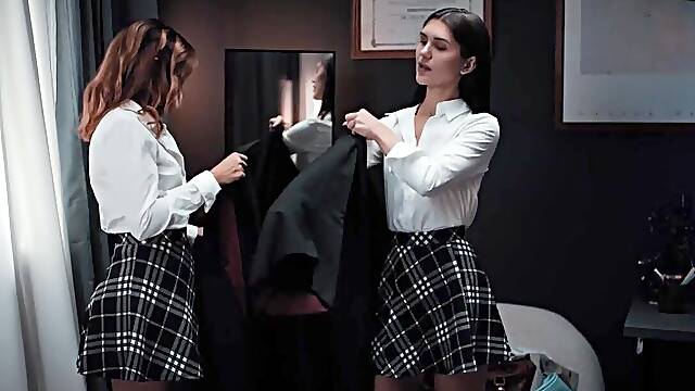 Harry Potter Screw Academy - Hawt Lalin girl Summons Magic Large Shemale hentai Ramrod on Her Witch Transgender Girlfriend