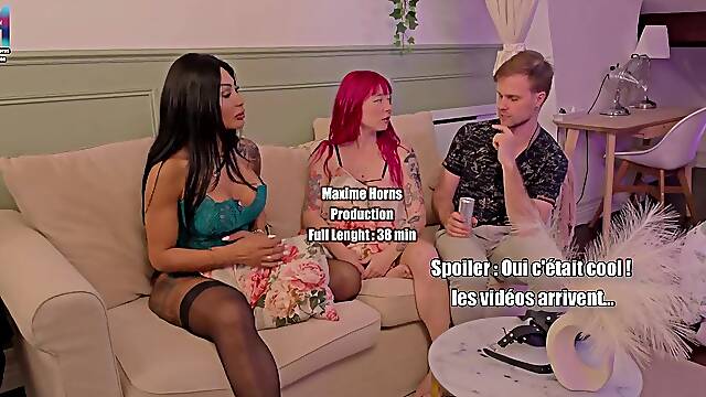 Trans Woman Three-some: Paula’s Rod Screws My Booty so Valuable