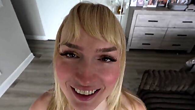 Blake Ravishing Gets Creampied by Her Tutor POV