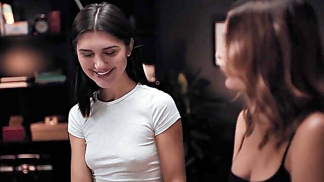 Harry Potter Bang Academy - Hawt Latin babe Summons Magic Large Shemale hentai Dong on Her Witch Transgender Girlfriend