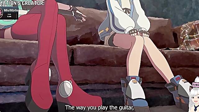 Shemale hentai floozy bangs me with her giant titties and I squirt (Misfitbite Animation) - Jazziuu