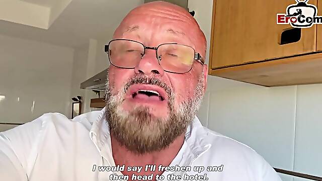 German tgirl makes sex date and surprises the user with her cock