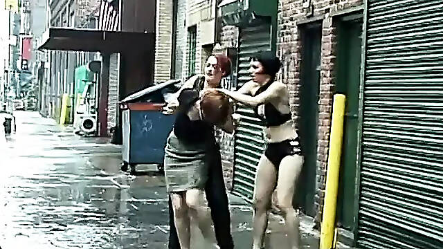 Slutty domme honeys discover wench with biggest breasts during the time that getting teats clamped - (Episode has no audio but music)