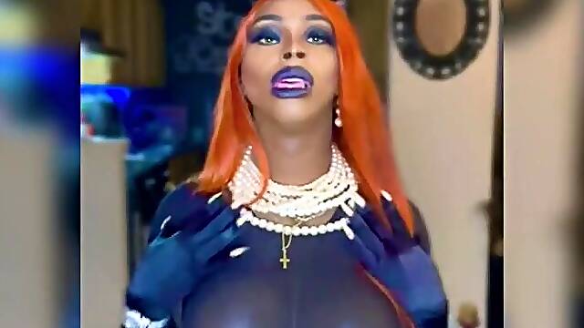 TS Thotiana Vixen Unfathomable Mouth, BackShots Compilation