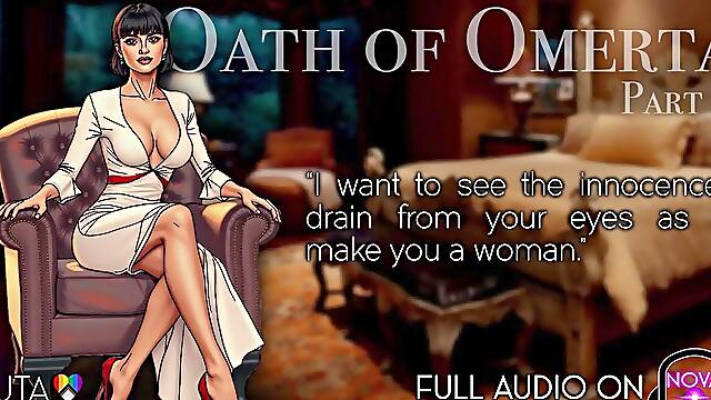 Futanari Mob Boss takes your virginity, Part two. Toxic Trans F4F Audio ASMR Roleplay