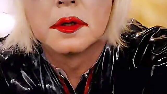 In the hotel as a latex hooker