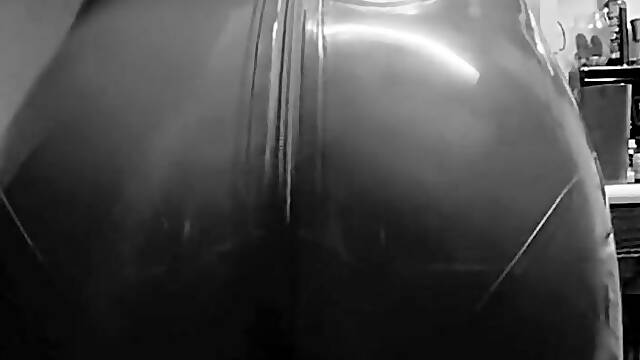 Butt Bouncing In My Latex Bodysuit