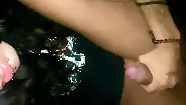 Masturbating In the car
