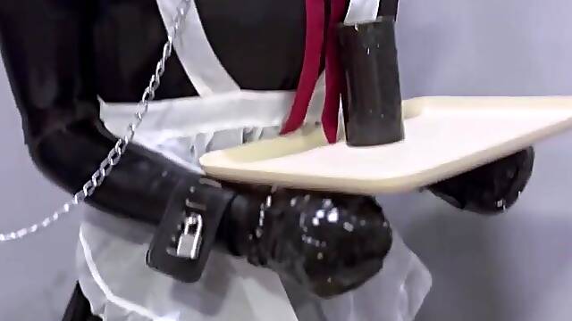 Female mask Memii Latex Slavery Maid