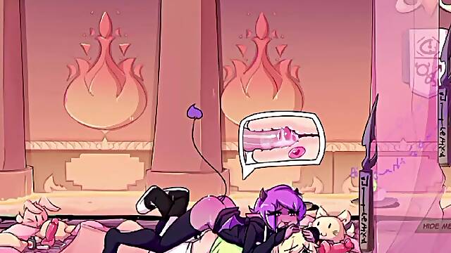 MAX THE ELF : ( ANIMACION ) _ FUTA - descubro a la maestra con la polla del profesora metida en el culo