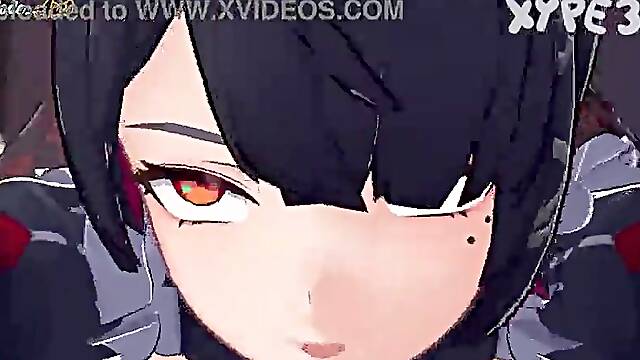 Jane screws Ellen's creamy twat (Zenless Zone Zero) [Spanish subtitles]