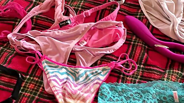 Panty collection as priceless as it gets and chasity wang ring
