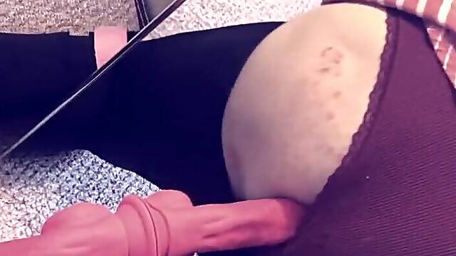 Sissy Riding Vibrator For Dad