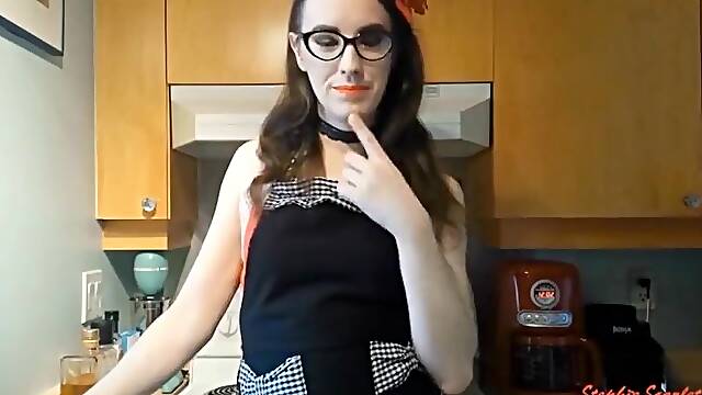 Transsexual Stepmom Gets Wicked in Kitchen - Trailer